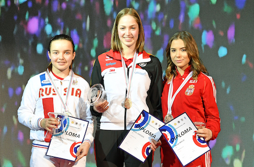 CdE Gyor 2018 - Podium Carabine 10m Junior Fille.jpg CdE Gyor 2018 - Podium Carabine 10m Junior Fille.jpg