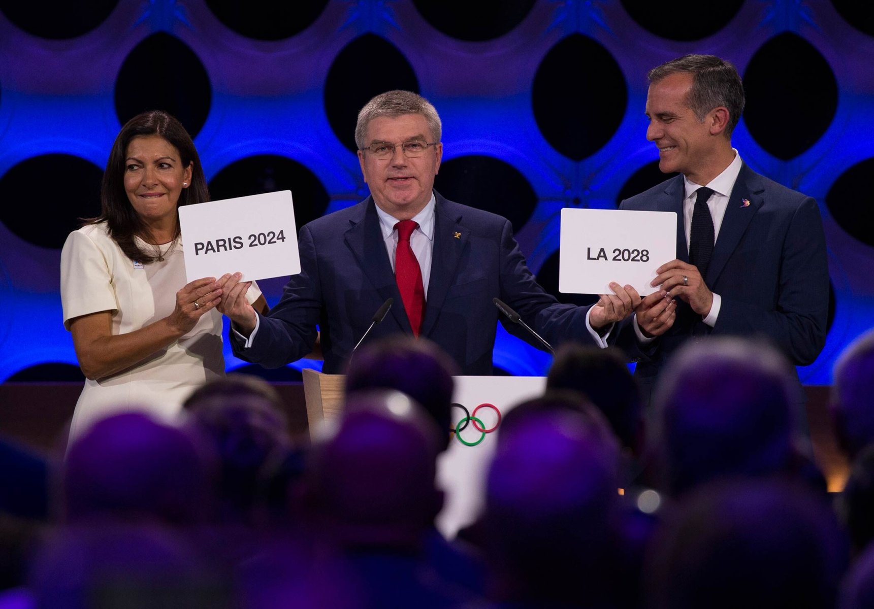 Thomas Bach - Anne Hidalgo